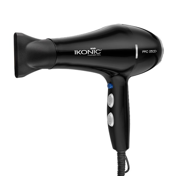 IKONIC Pro 2500+ Hair Dryer (Black)