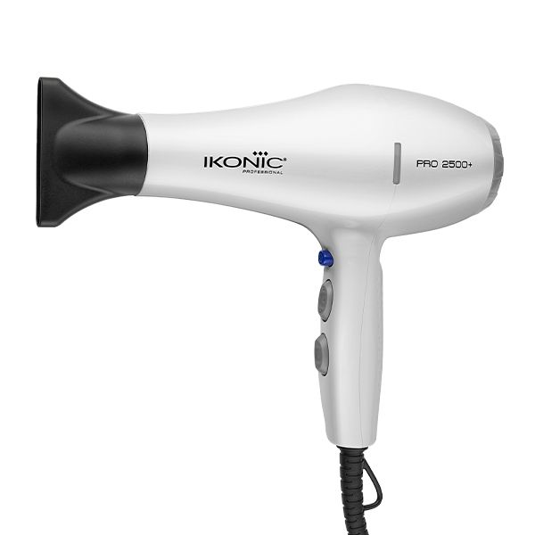 IKONIC Pro 2500+ Hair Dryer (White)