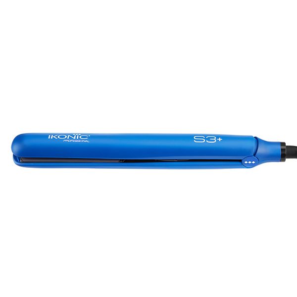 IKONIC S3+ Ceramic Hair Straightener (Blue & Black)