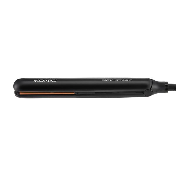 IKONIC Simply Straight Hair Straightener (Black & Golden)