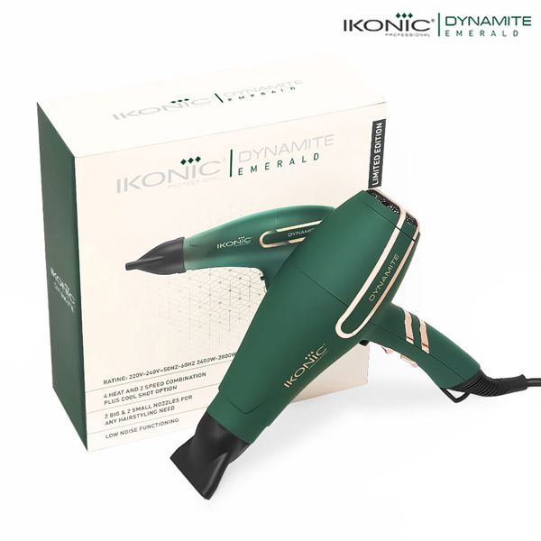 Ikonic Dynamite Hair Dryer Emerald