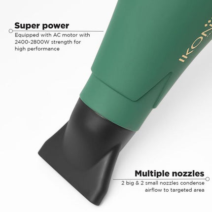 Ikonic Dynamite Hair Dryer Emerald 1