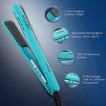 Ikonic Vibe Hair Straightener Teal 2
