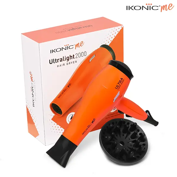 Ikonic Me Ultralight 2000 Hair Dryer - Orange