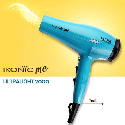 Ikonic Me Ultralight 2000 Hair Dryer Orange 2