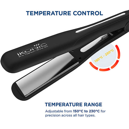 Ikonic Pro Titanium Shine Straightener Black 3