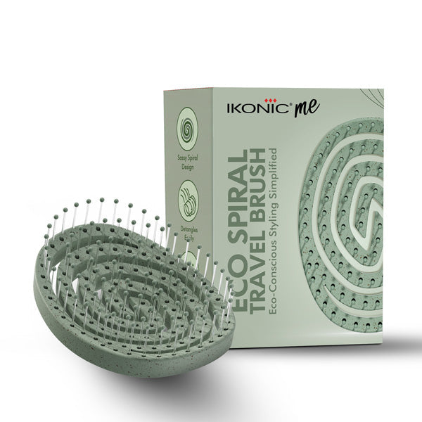 Ikonic Me Eco Spiral Travel Brush 2