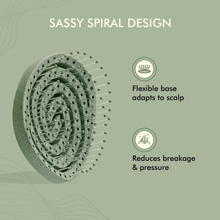 Ikonic Me Eco Spiral Travel Brush 3