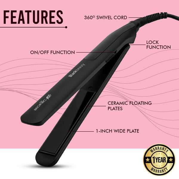 Ikonic Me Black Beauty Straightener 2