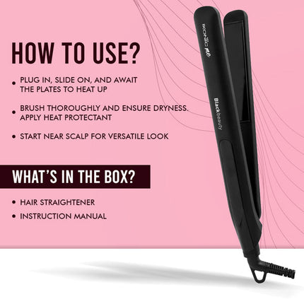 Ikonic Me Black Beauty Straightener 7