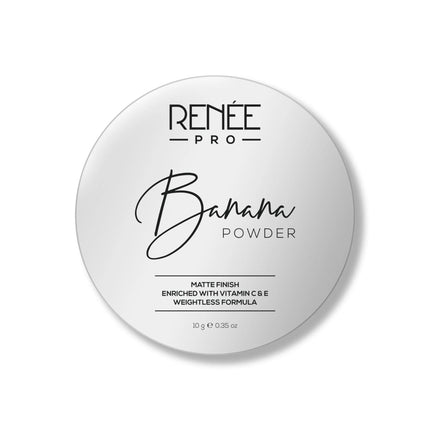 Application tutorial of RENEE Pro Banana Powder - 10gm, the essential banana powder for makeup enthusiasts.