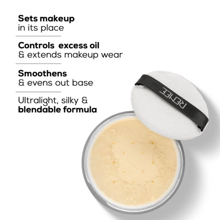 RENEE Pro Banana Powder - 10gm displayed with makeup tools, highlighting its role as a banana powder for makeup lovers.