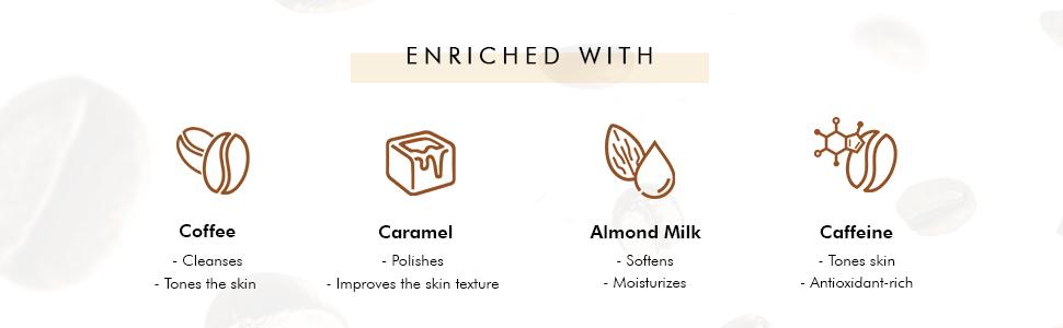 MCaffeine Cappuccino Bathing Bar 100g - Moisturizing Coffee