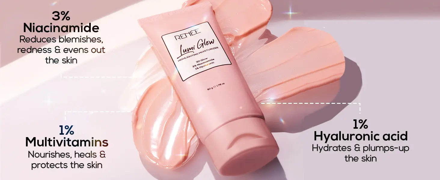 RENEE Lumi Glow Highlighting Moisturizer - 50g 3%