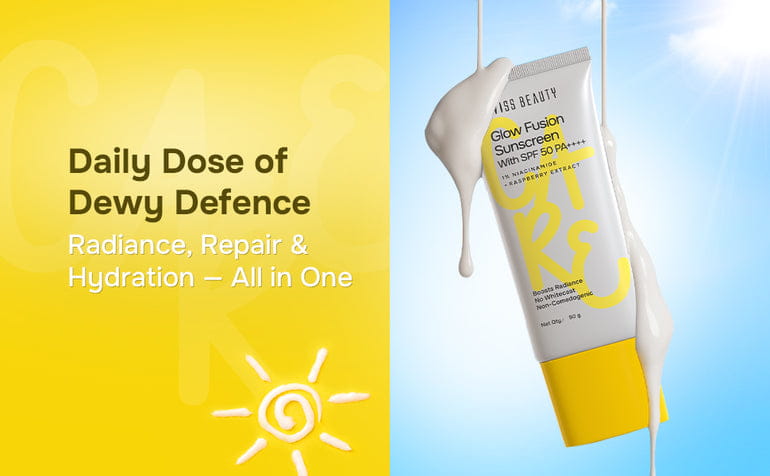 Swiss Beauty Care Glow Fusion Sunscreen With SPF 50 PA++++