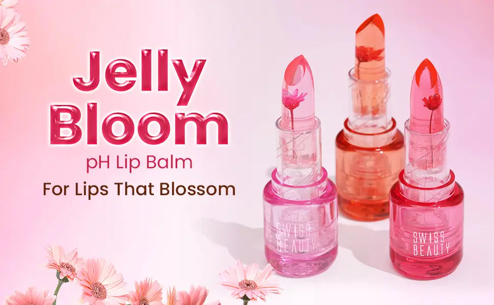 Swiss Beauty Jelly Bloom pH Lip Balm - Colour-Changing Tint