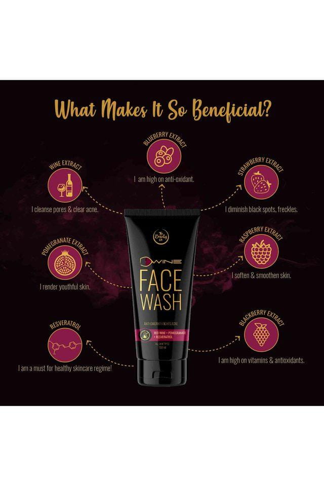 The Beauty Co D’Wine Face Wash with Wine Pomegranate