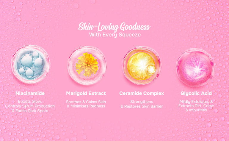 Swiss Beauty Care Glow Fusion Natural Glow Face Wash - Deep