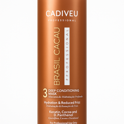 Cadiveu Professional Brasil Cacau Hair Treatment – Anti-Frizz & Hydrating Mask (1L)