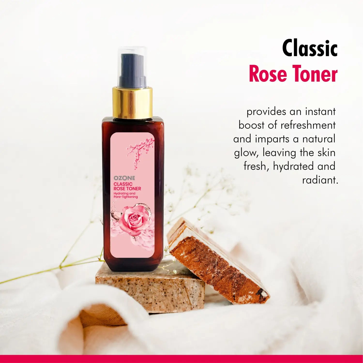 Ozone Classic Rose Toner