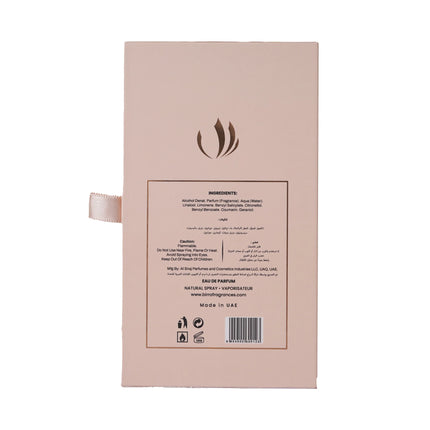 Lifestyle image featuring Birra Adornment 100 ML in a natural setting, underscoring its appeal as a long lasting fragrance.