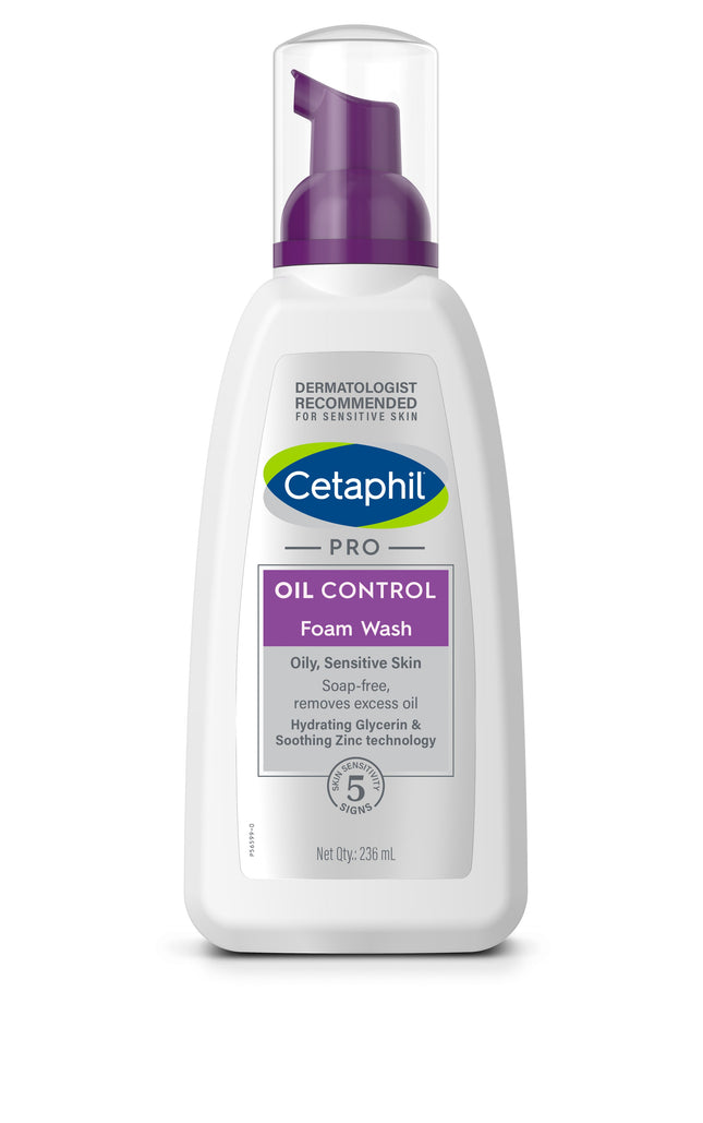 Cetaphil PRO Oil Control Foam Face Wash 236ml front of pack