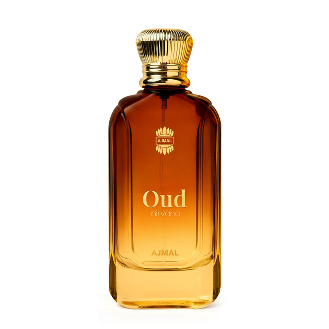 Oud Nirvana Perfume 100 ML for Men & Women by AJMAL, featuring a luxurious and exotic fragrance ideal for any occasion.