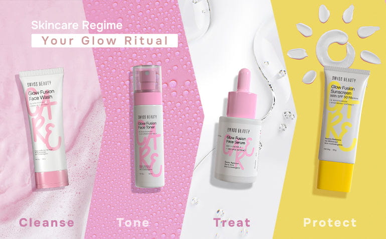 Swiss Beauty Care Glow Fusion Natural Glow Face Wash - Deep