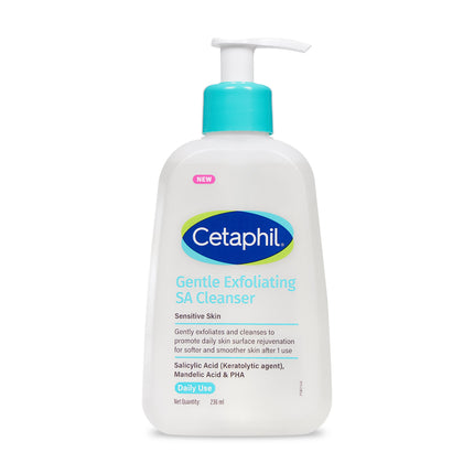 Cetaphil Gentle Exfoliating SA Cleanser 236ml front of pack