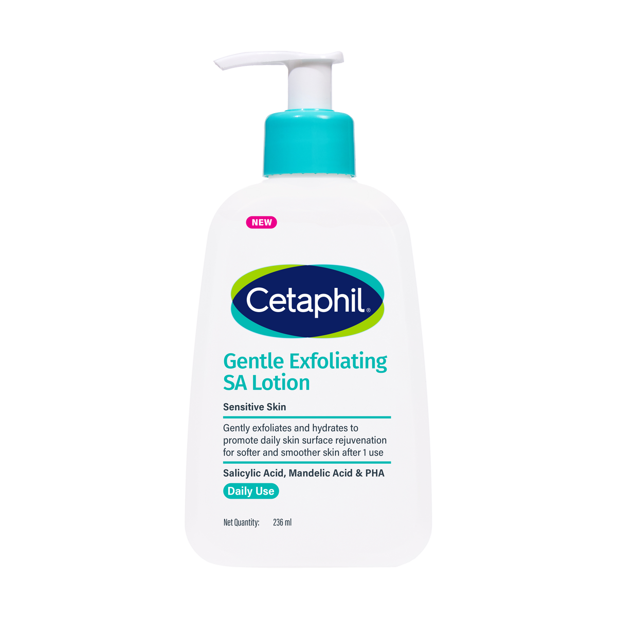 Cetaphil Gentle Exfoliating SA Lotion 236ml front of pack