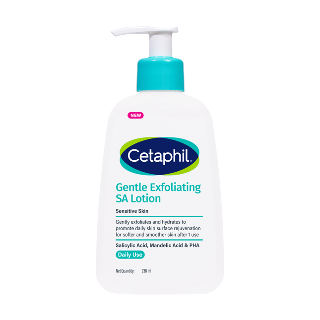 Cetaphil Gentle Exfoliating SA Lotion 236ml front of pack