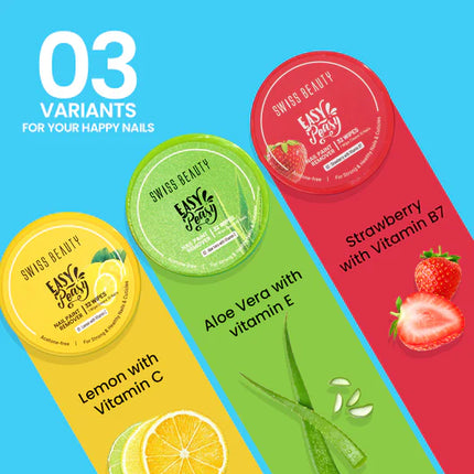 Swiss Beauty Easy-Peasy Nail Polish Remover Wipes - Streak-free and reliable nail polish remover wipes that leave your nails clean.