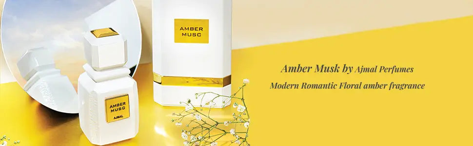 Ajmal Amber Musc Perfume 100ml - Floral Musky Fragrance