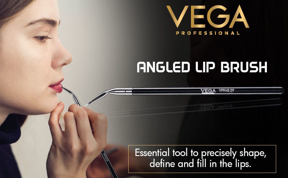 Vega Professional Angled Lip Brush VPPMB-29 - Precise