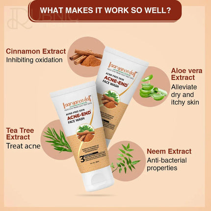 AARYANVEDA Acne-End Face Wash - face wash