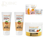 AARYANVEDA Acne-End Face Wash & Blemish-End Cream & Carrot &