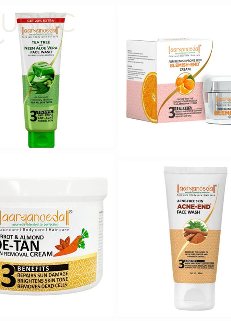 Acne-End Face Wash & Tea Tree With Neem Aloevera Facewash &