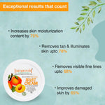 AARYANVEDA Apricot Whip Moisturising Fruit Cream - 90gm -