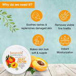 AARYANVEDA Apricot Whip Moisturising Fruit Cream - 90gm -