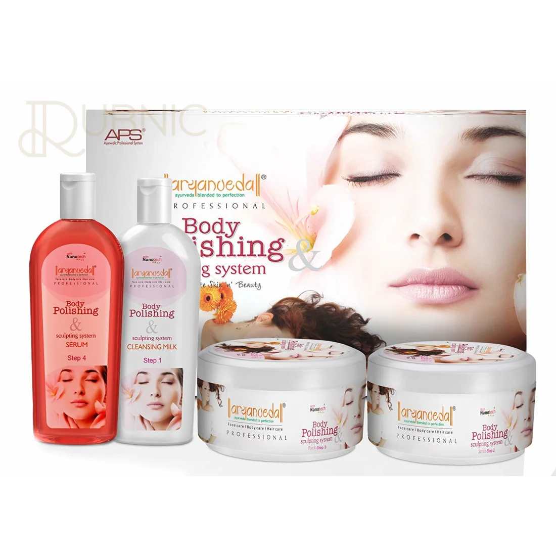 Aaryanveda APS Body Polishing Kit pack of 2 - body polishing