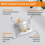 AARYANVEDA Tanend De-Tan Bleach Cream & Blemish-End Cream &