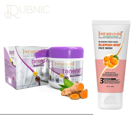 AARYANVEDA Tanend De-Tan Bleach Cream & Blemish-End Face