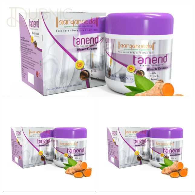 AARYANVEDA Tanend De-Tan Bleach Cream pack of 3 - bleach