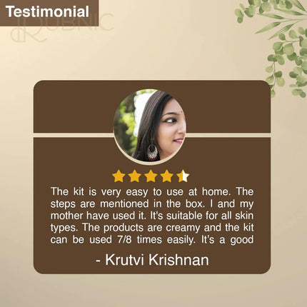 AaryanVeda Tanend De-Tan Facial Kit - FACIAL KIT