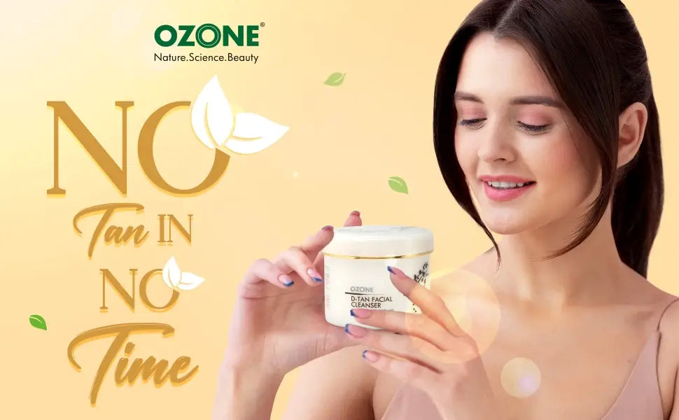 Ozone D-Tan Facial Cleanser - Deep Cleansing Formula