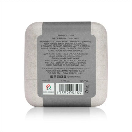 Ajmal Chapter 1 perfume 50 ML for Unisex - PARFUME