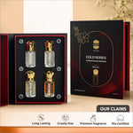 Ajmal Luxury Non-Alcoholic Attar Perfume Roll-On showcasing Blu Moon scent, highlighting the unique blend in this long-lasting, alcohol-free collection.