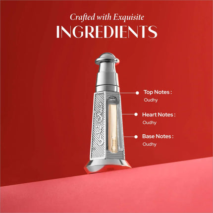 Musk Khas Non-Alcoholic Attar 3 ML for Unisex by AJMAL, promoting its deep musky scent as a premium musk fragrance oil.