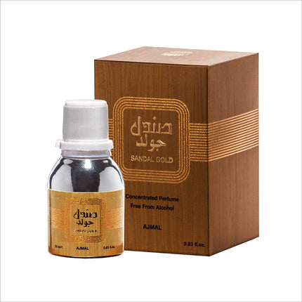 Ajmal Sandal Gold CP for Men and Women 25 ml - PERFUME