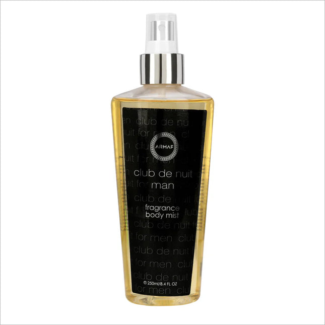 Armaf Club De Nuit Men Mist 250ML - best men's fragrance 2023 showcasing the sophisticated woody-spicy notes intertwined with fruity Grapefruit and Mandarin accents.